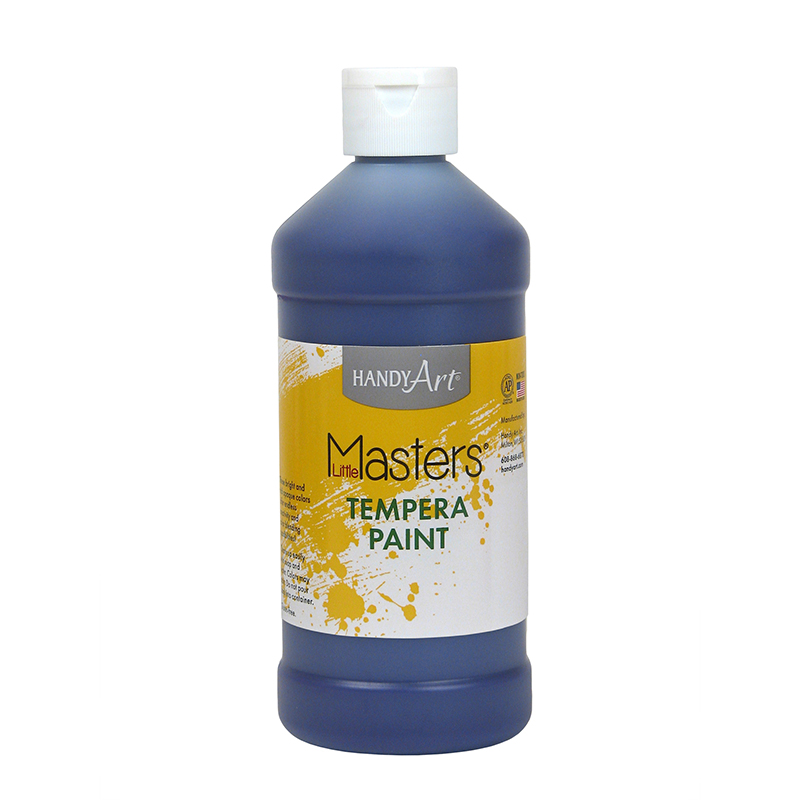 RPC20174012 16 oz Little Masters Tempera Paint44 Violet  12 Each