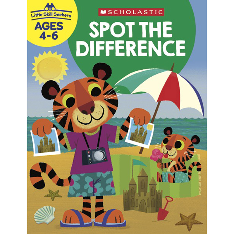 Scholastic Teaching Resources SC-825559-6 Teaching Resources Spot The Difference Little Skill Seekers - 6 Each