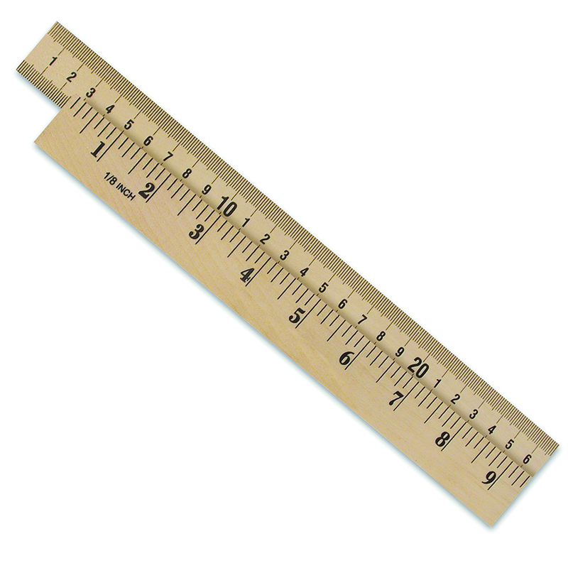 Picture of Learning Resources STP34039-3 Wooden Meter Stick Plain Ends - 3 Each