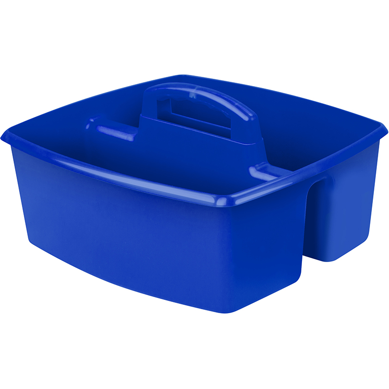Picture of Storex Industries STX00953U06C-3 Large Caddy&#44; Blue - 3 Each