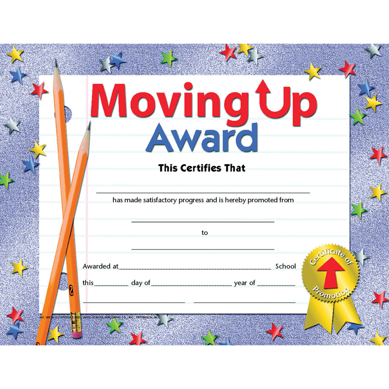 Flipside H-Va518-3 Hayes Publishing Moving Up Award, 8.5 X 11-Inch, Multicolored, 30 Per Pack, 3 Packs (H-Va518-3)