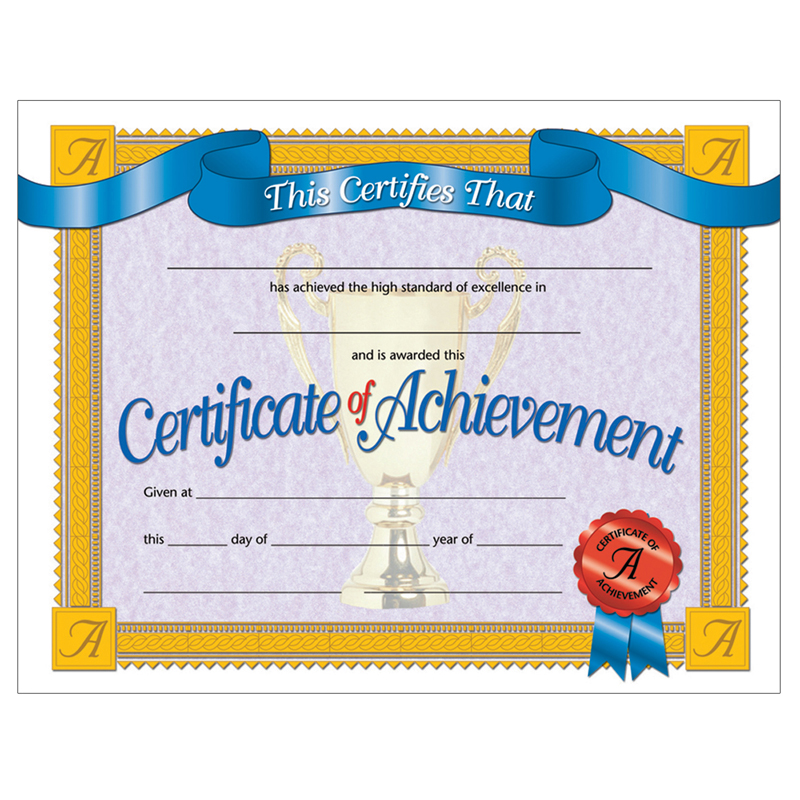 Picture of Flipside H-VA608-3 Hayes Certificates Of AchievementInk Jet Laser&#44; 8.5 x 11 in. - 30 Per Pack - Pack of 3