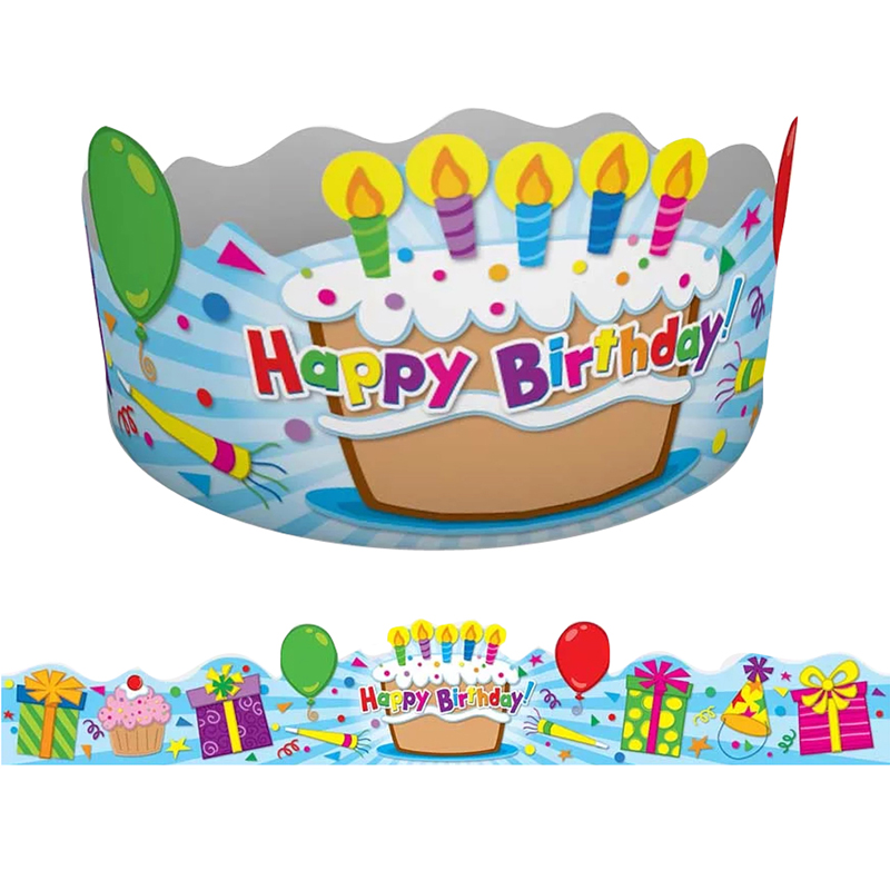 Picture of Carson Dellosa CD-101021-2 Birthday Crown - Pack of 2