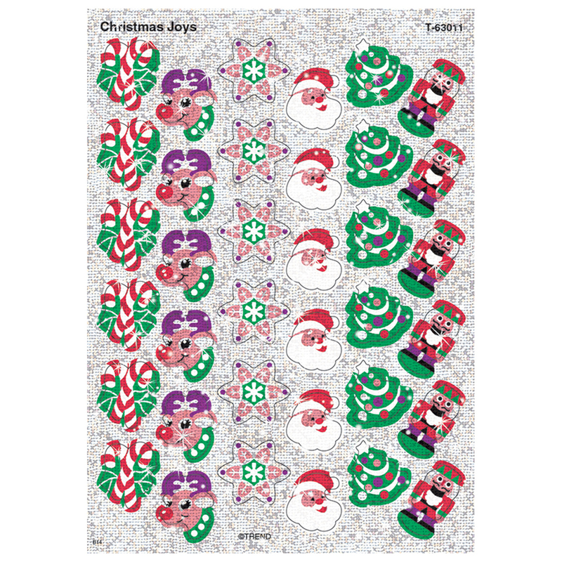 Sparkle Stickers Christmas Joys - Pack of 12