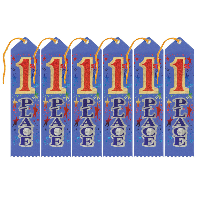 Picture of Beistle DM-AR01-3 Award Ribbon 1st - 6 Per Pack - Pack of 3