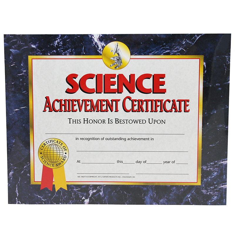 Picture of Flipside H-VA571-3 Hayes Science Achievement Certificates&#44; 8.5 x 11 in. - 30 Per Pack - Pack of 3