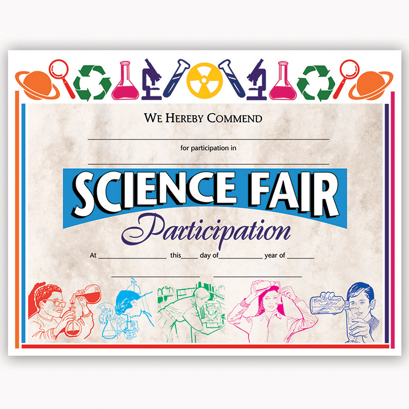 Picture of Flipside H-VA572-3 Hayes Certificates Science Fair&#44; 8.5 x 11 in. - 30 Per Pack - Pack of 3