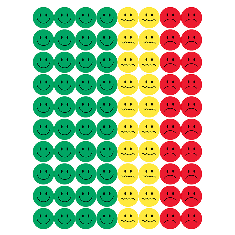 Behavior Stickers - 1200 Per Pack - Pack of 3