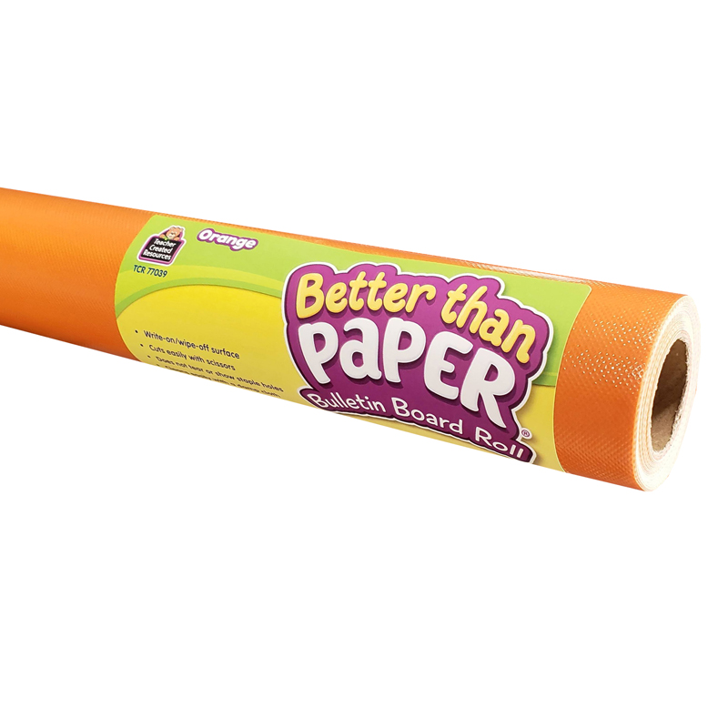 Orange Bb Better Than Paper - 4 Count -  Teacher Created Resources, TE103077