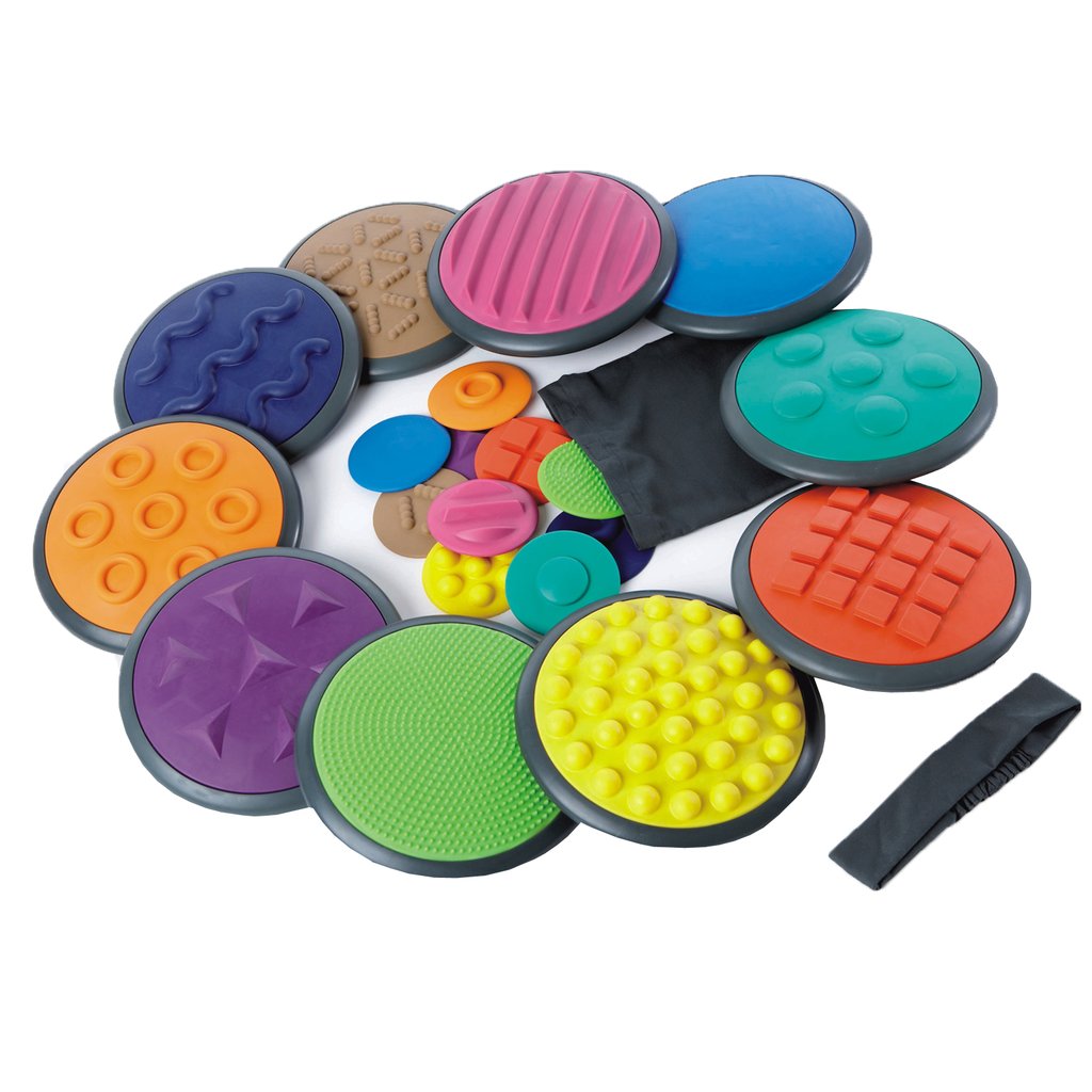 Tactile Discs - Set of 10