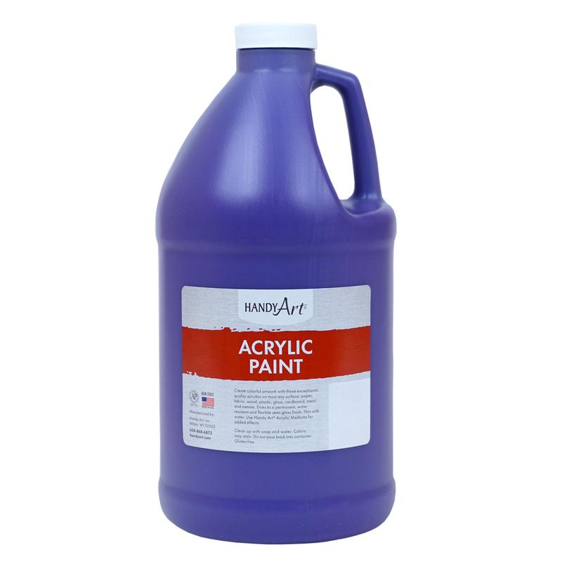 Half Gallon Acrylic Paint, Violet