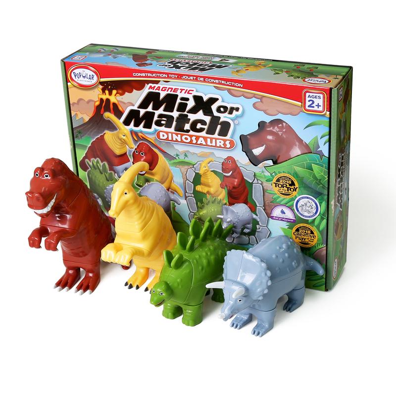 Picture of Popular Playthings PPY62010 Magnetic Mix Or Match Dinosaurs