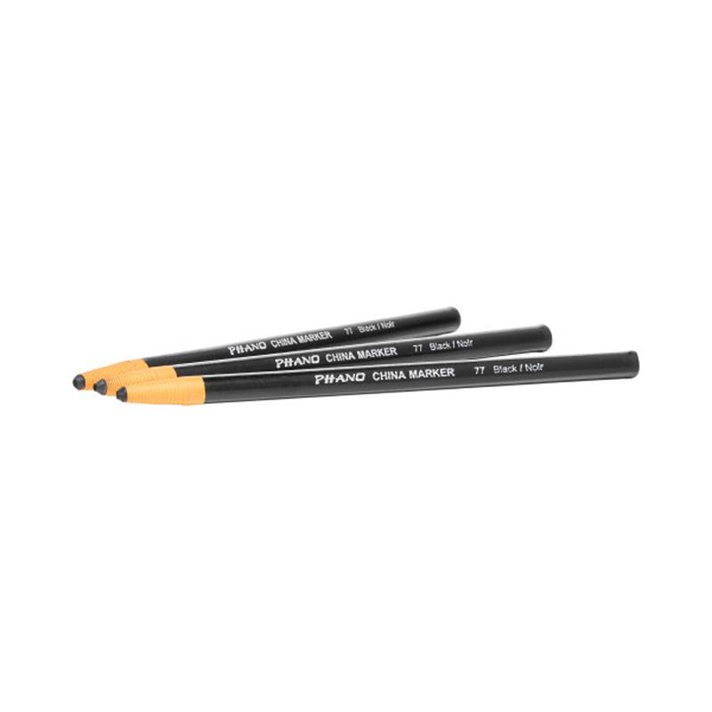Dixon China Markers, Black - Pack of 12 - 2 per Pack