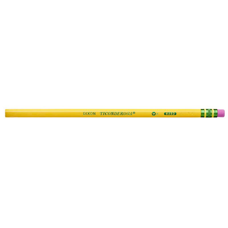 Picture of Dixon Ticonderoga DIX13883-3 Original Ticon Pencils No.3 Unsharpened&#44; Hard Yellow - Box of 12 - 3 per Box