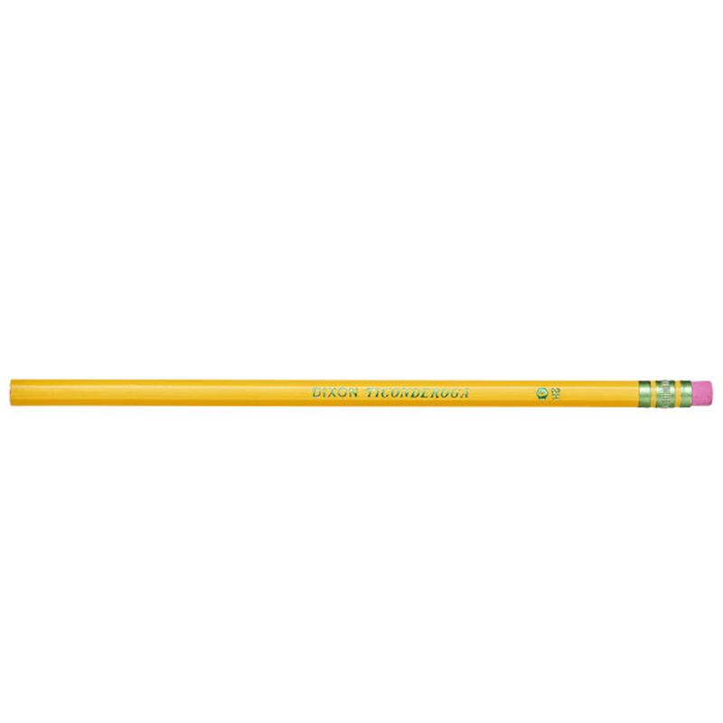 Picture of Dixon Ticonderoga DIX13884-3 Original Ticon Pencils No.4 Unsharpened&#44; Yellow - Extra Hard - Box of 12 - 3 per Box