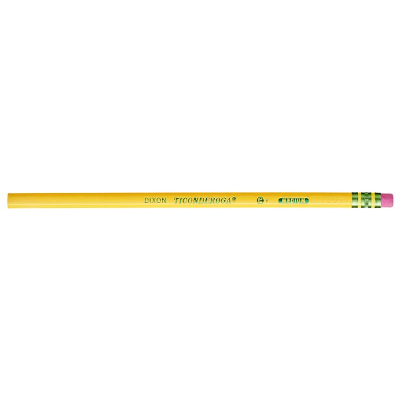 Picture of Dixon Ticonderoga DIX13885-3 Original Ticon Pencils No.2.5 Unsharpened&#44; Yellow - Medium - Box of 12 - 3 per Box