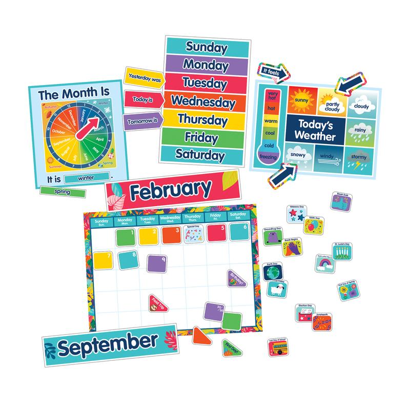 Calendar Bulletin Board Set One World - 2 per Set