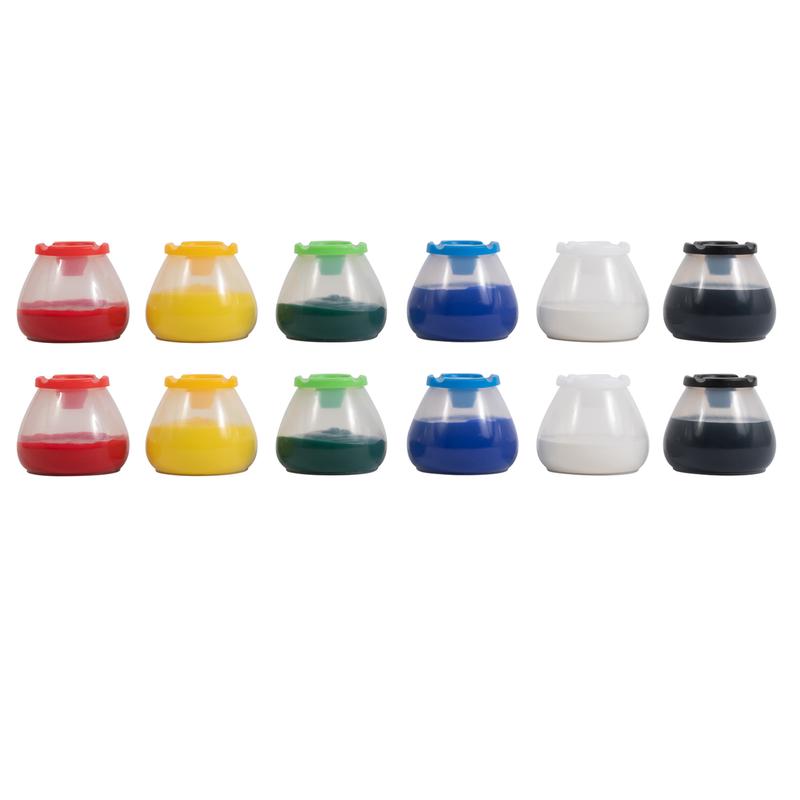 No Spill No Tip Paint Pots - Set of 6 - 2 per Set