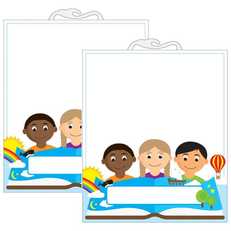 Multicultural Storage Bag File Buddy, 105 x 125 in. - Pack of 6 - 2 per Pack