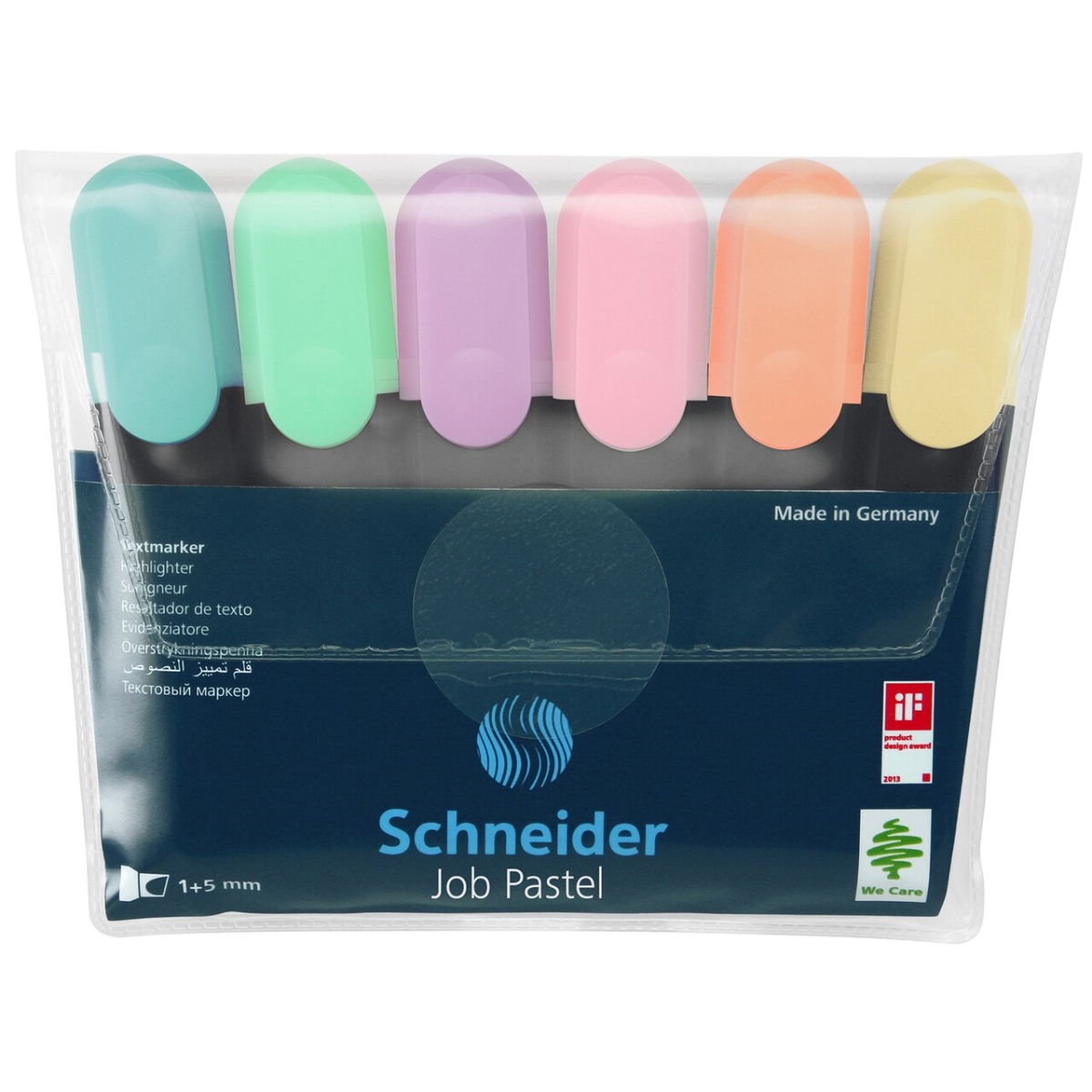 STW115097-3 Pastel Job Highlighter Set - Pack of 3