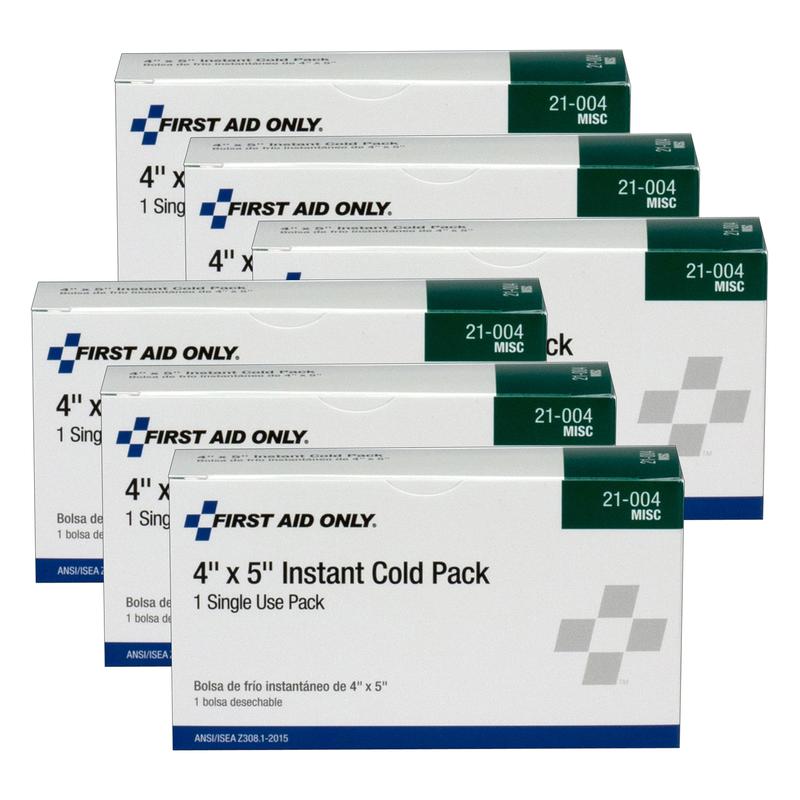 Acme United ACM21004-6 4 x 5 in. Cold Pack - 6 Each -  ACME UNITED CORPORATION