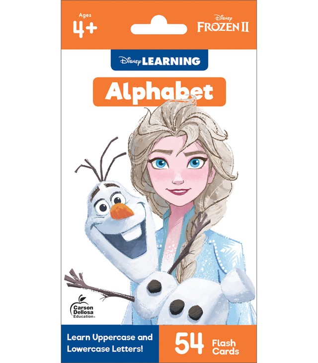 Picture of Disney Learning CD-734091 Alphabet Flash Cards