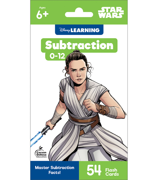 Picture of Disney Learning CD-734092 Subtraction 0-12 Flash Cards