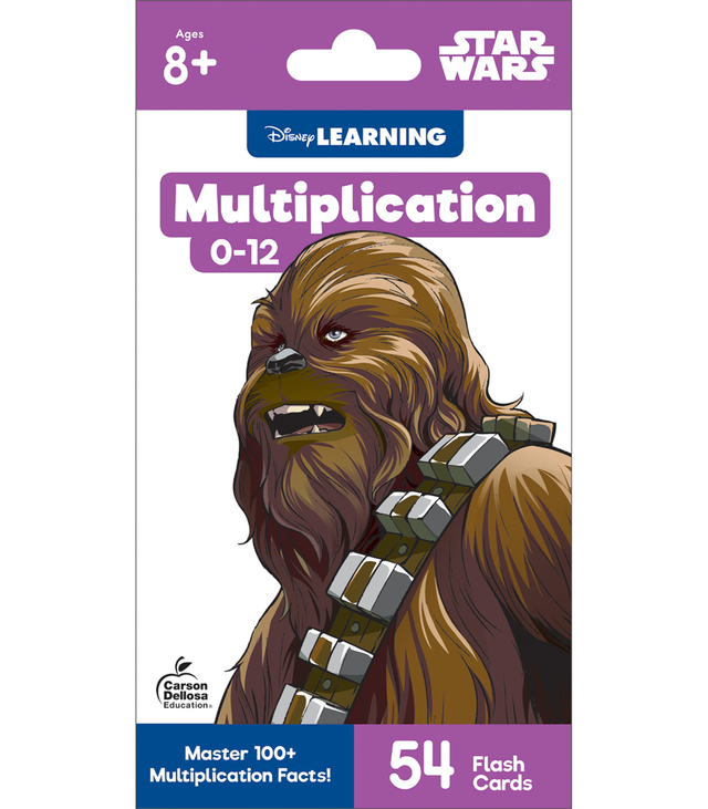 Picture of Disney Learning CD-734093 Multiplication 0-12 Flash Cards