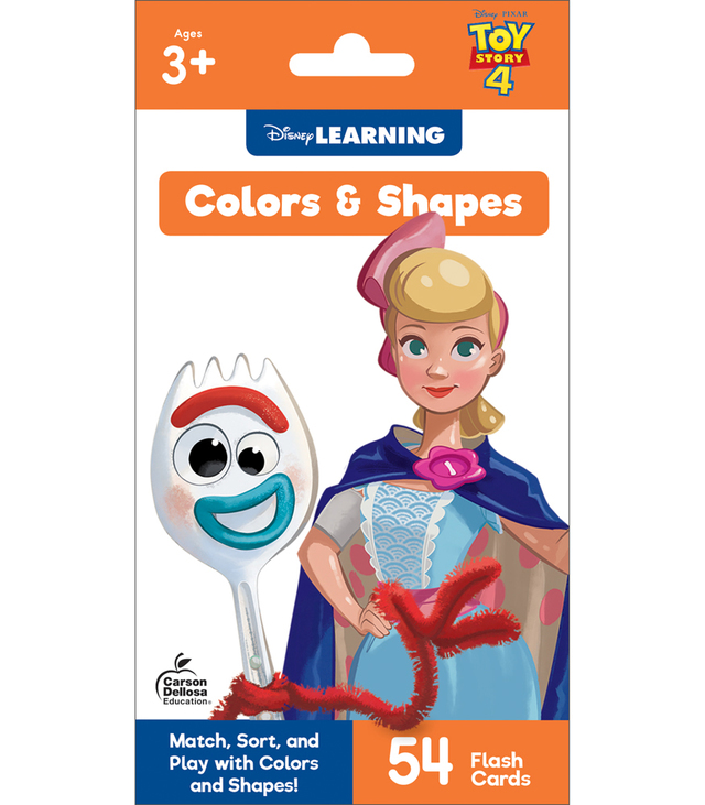 Picture of Disney Learning CD-734094 Colors & Shapes Flash Cards