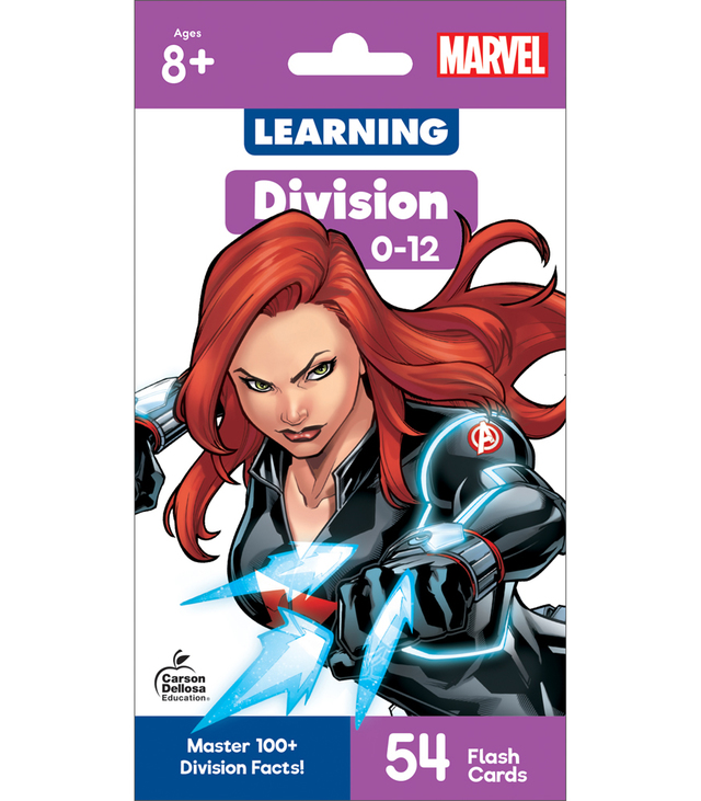 Picture of Disney Learning CD-734096 Division 0-12 Flash Cards