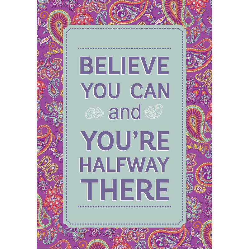 Picture of Eureka EU-837491 Positively Paisley Halfway There Posters