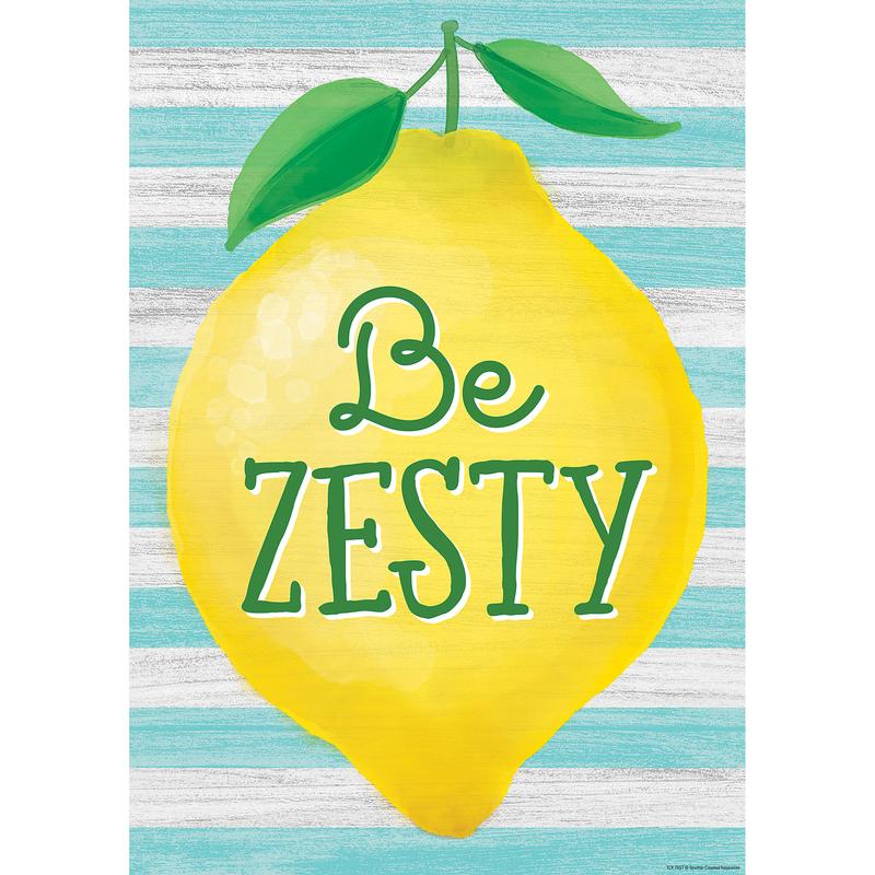 Picture of Teacher Created Resources TCR7957 Be Zesty Positive Poster