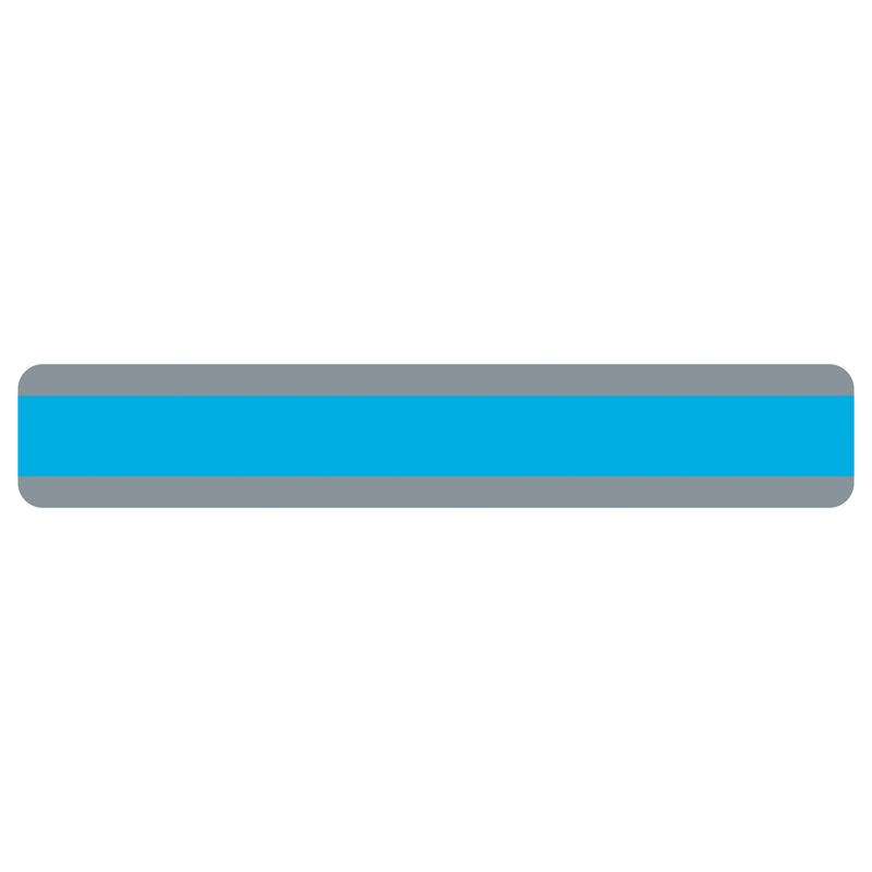Picture of Ashley Productions ASH10863 Sentence Reading Guide Strip&#44; Blue