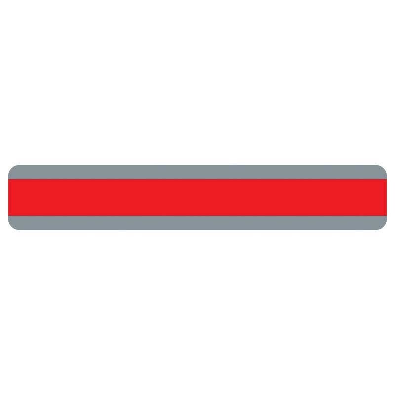 Picture of Ashley Productions ASH10867 Sentence Reading Guide Strip&#44; Red