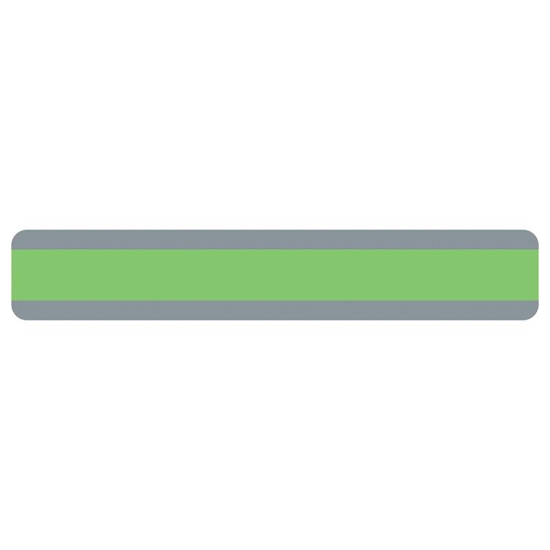 Picture of Ashley Productions ASH10874 Sentence Reading Guide Strip&#44; Light Green