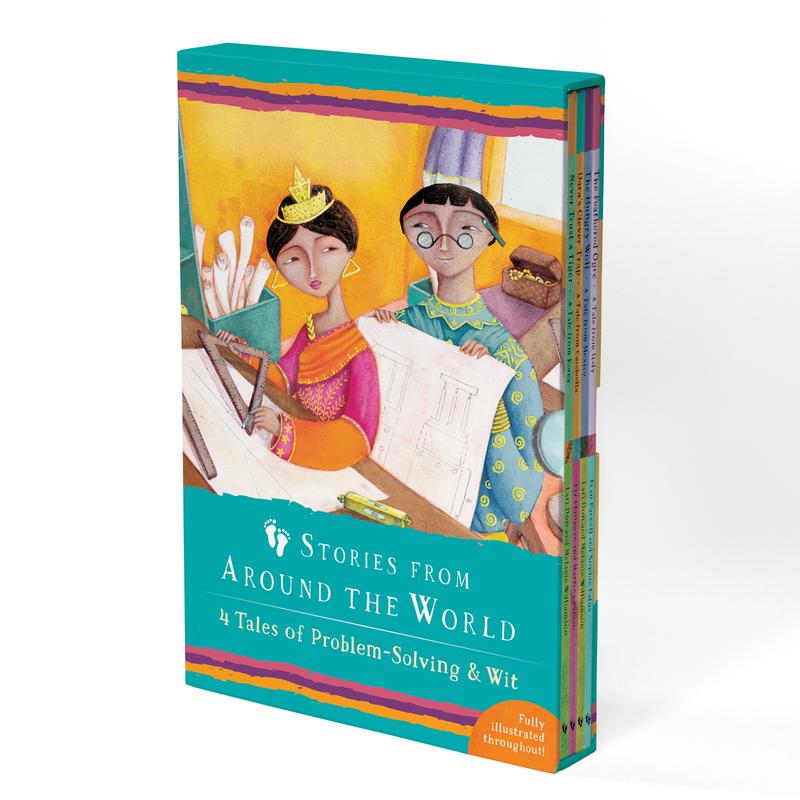 Picture of Barefoot Books BBK9781782858263 Boxed Set 4 Tales Of Problem Solving & Wit Stories From Around World