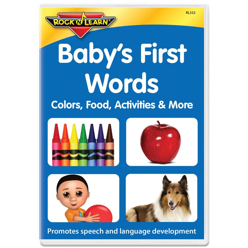 Picture of Rock N Learn RL-332 Babys First Words DVD Colors Food Activities & More
