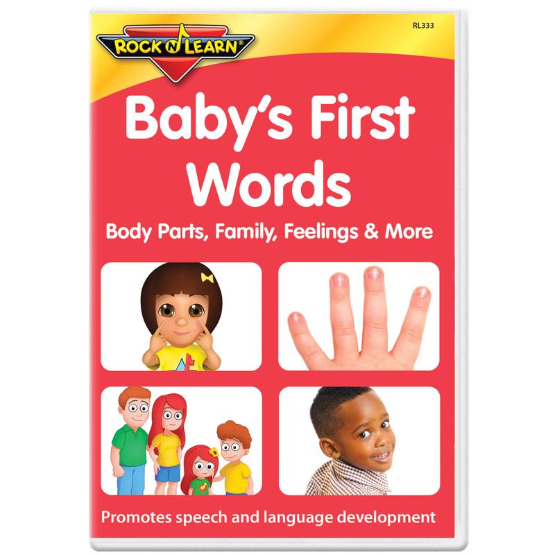 Picture of Rock N Learn RL-333 Babys First Words DVD Body Parts Family Feelings & More