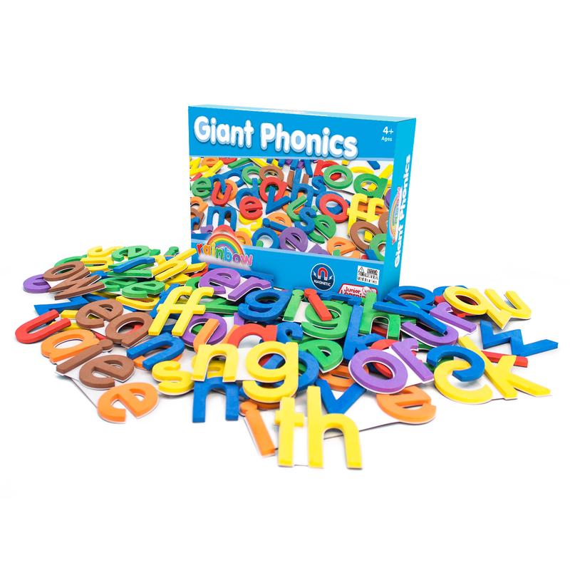 Picture of Junior Learning JRL607 Giant Rainbow Phonics Letters