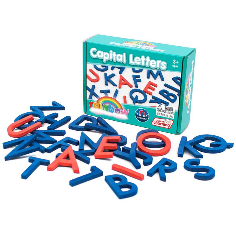 Picture of Junior Learning JRL608 Rainbow Capital Letters