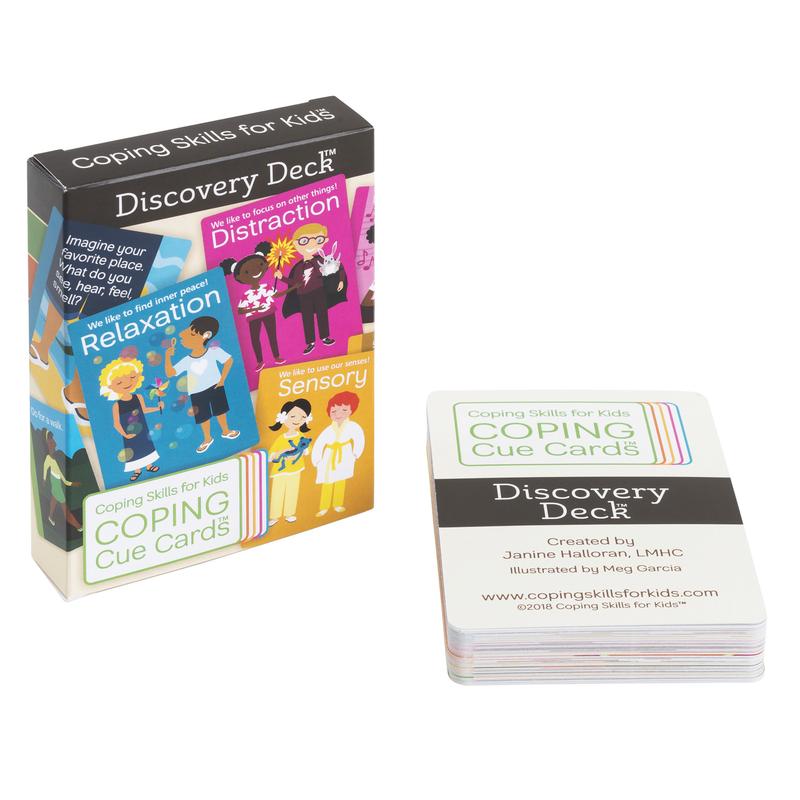 Picture of Coping Skills for Kids CSKCCDIS Cue Cards Discovery Deck
