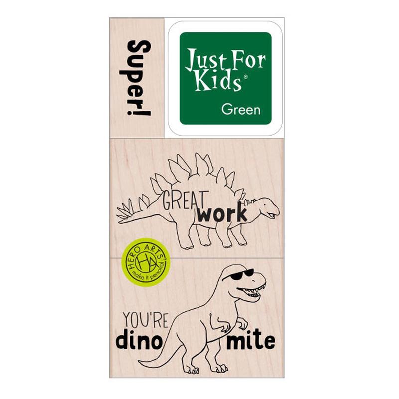 Picture of Hero Arts HOALP487 Super Dino Stamp Set