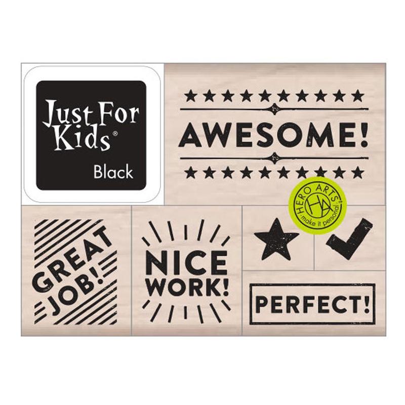 Picture of Hero Arts HOALP489 Awesome Stamp Set