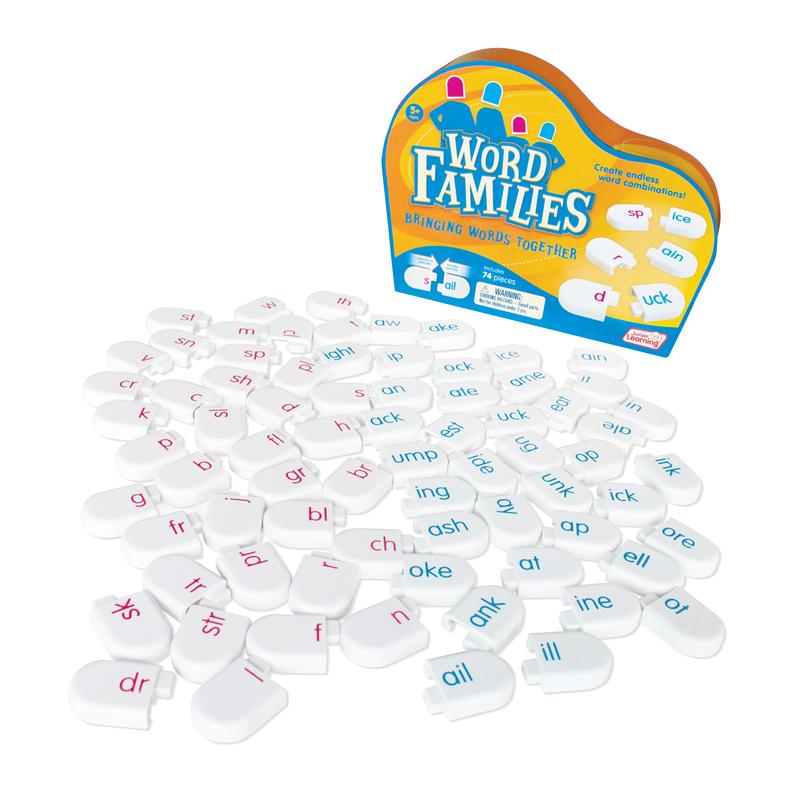 Picture of Junior Learning JRL120 Word Families Interactive Game