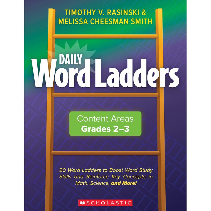 Scholastic Teaching Resources SC-862743 Daily Word Ladders Content Areas - Grade 2-3