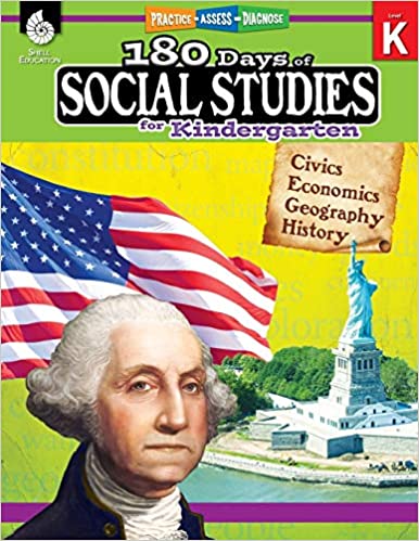 180 Days of Social Studies Book Set - Grade K