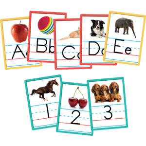 Picture of Teacher Created Resources TCR63156-3 Alphabet & Numbers Accents Chart - Pack of 3