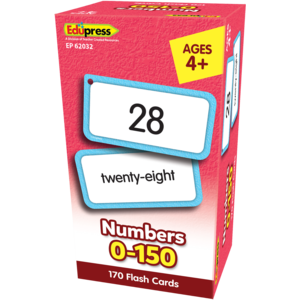 Picture of Teacher Created Resources TCR62032 Numbers 0-150 Flash Cards