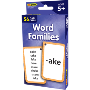 Picture of Teacher Created Resources TCR62043 Word Families Flash Cards