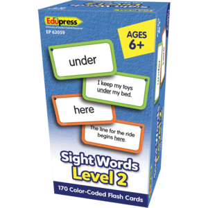 Picture of Teacher Created Resources TCR62059 Level 2 Sight Words Flash Cards